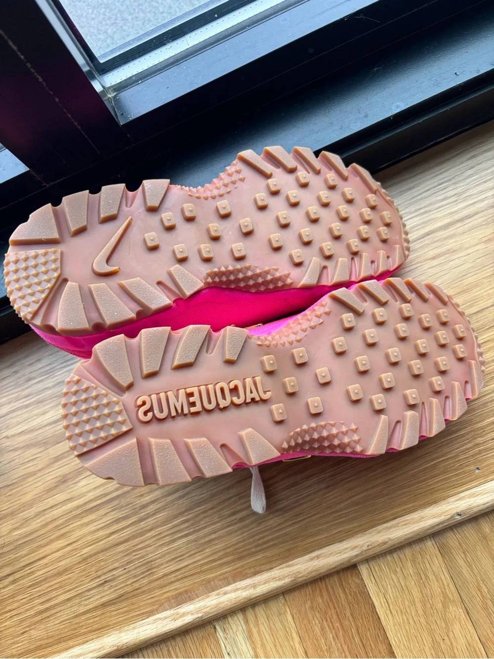 Hot Pink Jacquemus x Nike Women's Athletic Sneakers